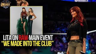 Lita on Historic RAW Main Event vs Trish Stratus [upl. by Angy]