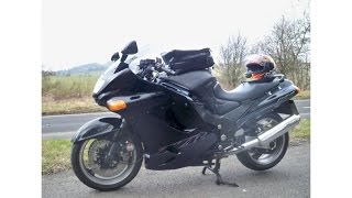 Kawasaki zzr1100zx11 ride through llanberis pass wales uk [upl. by Eimak938]