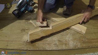 How To Build A Lean To Shed  Part 4  Rafter Build [upl. by Yelyr292]