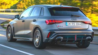 AllNew Audi RS 3 Sportback 2025 Daytona Grey  Exhaust Sound amp Stunning Performance [upl. by Cassil]