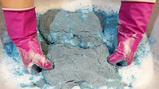 Bleaching Baking Soda 🖤 Sponges Squeezing 🤍 ASMR [upl. by Aneehc]