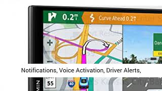 Garmin DriveSmart 61 NA LMTS with Lifetime MapsTraffic Live Parking BluetoothWiFi [upl. by Dowski44]