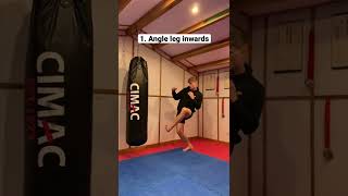 Question mark kick tutorial👊 shorts [upl. by Arolf]