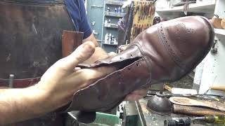 Allen Edmonds Fifth Street boot Restoration 136 [upl. by Rehptosirhc3]