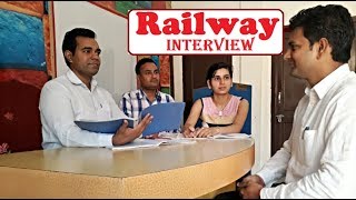 Railway interview video  Railway jobs  PD Classes [upl. by Refinej419]