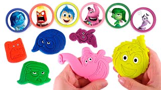 Manualidades fáciles de INSIDE OUT con Play Doh 🌈 Videos para niños [upl. by Kcirdorb]