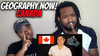 AMERICAN COUPLE REACT quotGeography Now Canadaquot [upl. by Kalin881]