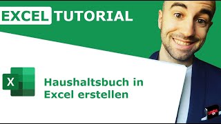 Haushaltsbuch in Excel erstellen🚀 [upl. by Nirtiac]