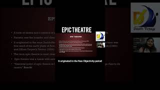 Epic Theatre epictheatre [upl. by Aehta]