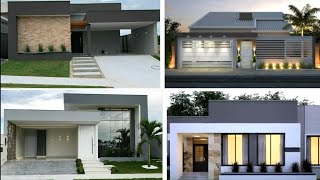 FACHADAS DE CASAS MODERNAS 🌿sensillas y minimalistas [upl. by Aletsirc441]