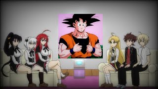 dxd react to Goku part 6 [upl. by Slaughter472]