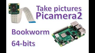 How to take pictures with Picamera2 on Raspberry Pi Bookworm Edition [upl. by Annaeed424]