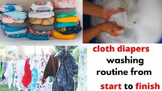 how to wash cloth diapers in tamilcloth diaper hand washingreusable diaper dosdonts for long life [upl. by Adnamaa]