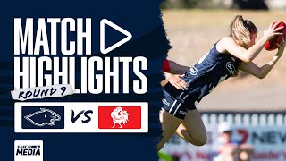 SANFLW  South Adelaide vs North Adelaide Highlights  Round 9 2022 [upl. by Yltnerb]