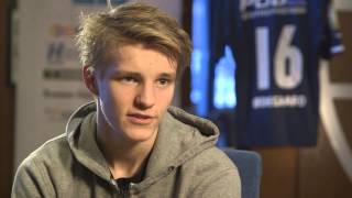 Martin Ødegaard om hvordan bli god [upl. by Yrrej825]