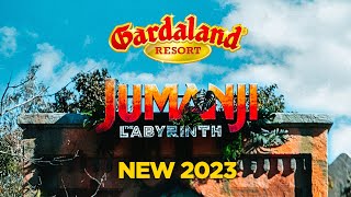 JUMANJI The Labyrinth a GARDALAND siamo sicuri sia unattrazione [upl. by Warrin]