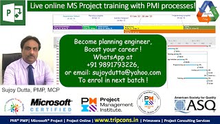 Master Project Management with this MS Project Online Training – Sujoy Dutta 91 9891793226 [upl. by Liu341]