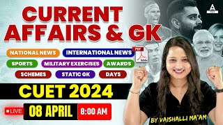 08 April Current Affairs 2024  Static GK and Current Affairs  Current Affairs Today [upl. by Neliak]