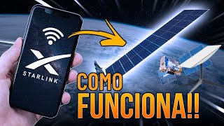 Como Funciona a Internet via Satélite STARLINK📡☄🖥 [upl. by Eirrem]