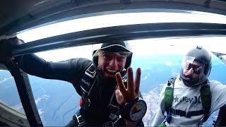 THE BEST SKYDIVING VLOG [upl. by Clim633]