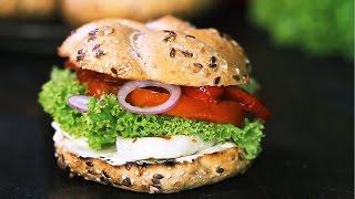 Halloumi Burger Recipe [upl. by Romulus]