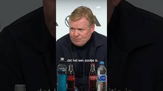 👀 KOEMAN ‘MACHTELOOS SLORDIG logisch dat het een ZOOITJE leek’ 😬 Oranje Nederland [upl. by Ecitnerp]