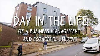 A day in the life of a Management School student  University of Sheffield [upl. by Rabah]