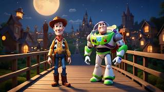 Woody and Buzz Lightyear Toy Story’s Halloween Escape from the Haunted Playground [upl. by Yanel639]