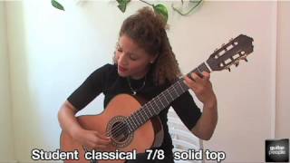 theTool Student Classical 78 made by GuitarPeople Sweden [upl. by Kenay662]