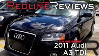 2011 Audi A3 TDI Walkaround Start Up amp Rev Review [upl. by Anilosi823]