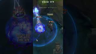 Viktor SFX amp Voice  League of Legends Quick Showcase [upl. by Yecak]