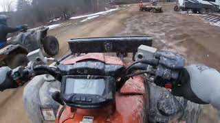 Grizzly 700 vs Polaris 850 We all know the outcome [upl. by Nicodemus304]