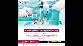 Total Laparoscopic Hysterectomy In Noida UP  Dr Neha Gupta [upl. by Lelia736]