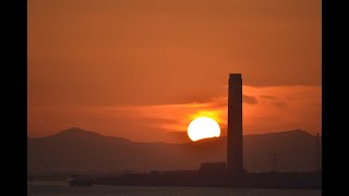 Longannet Power Station controlled demolition 9th Dec 2021 [upl. by Rolyab]