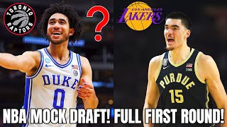 NBA Mock Draft 20 Full First Round Analysis [upl. by Cherilyn]