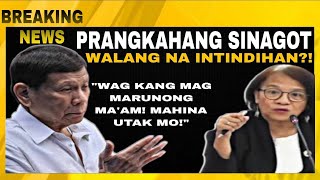 FRANCE CASTRO NAGALIT MATAPOS PAGTAWANAN SA KONGRESORODRIGO DUTERTE BINÛTÀTÀ  PINÀHIYÀ SI CASTRO [upl. by Ahrendt]