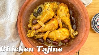 Moroccan Chicken Tagine with Preserved Lemons and Olives [upl. by Bozovich773]