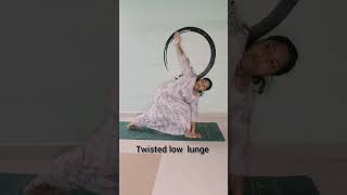 Spinal twist yoga asanasyoga healthy lifestyle hina pahilajani spinal cord [upl. by Tania]