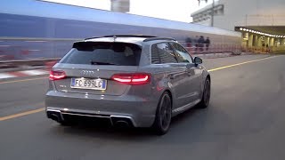 LOUD Audi RS3 Sportback 8V Exhaust Compilation [upl. by Ynnor91]