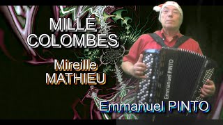 MILLE COLOMBES  Mireille Mathieu  Chant de Noël  VM060 [upl. by Harutak]