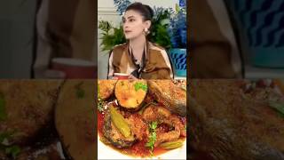 😮Sharmeen Ali ne winter special fish ki secret recipe BTA di how to make fish curry shorts viral [upl. by Erdreid860]