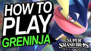 How To Play Greninja In Smash Ultimate [upl. by Wauters]