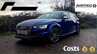 How much does it Cost for a Stage 2 Audi S3 8v [upl. by Nnaylime]