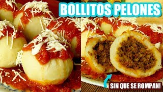 BOLLOS PELONES RECETA VENEZOLANA PARA QUE NO SE ROMPAN ► TIENES QUE VERLO😮 [upl. by Zubkoff]