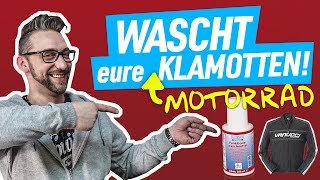 Warum ihr eure MotorradKlamotten WASCHEN solltet [upl. by Prakash]