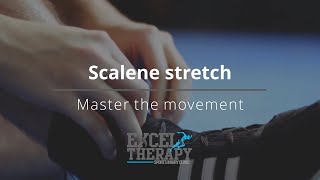 Scalene stretch for neck and shoulder pain [upl. by Inoy]