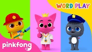 Jobs  Word Play  Pinkfong Songs for Children [upl. by Ahsyak]