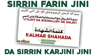 SIRRIN FARIN JINI HADI DA KWARJINI A CIKIN ALUMMA [upl. by Arica]