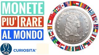 MONETE RARE più COSTOSE al MONDO  curiosità numismatica [upl. by Llenehc105]