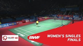 WS  TAI Tzu Ying TPE 1 vs CHEN Yufei CHN 5  BWF 2018 [upl. by Kosse111]